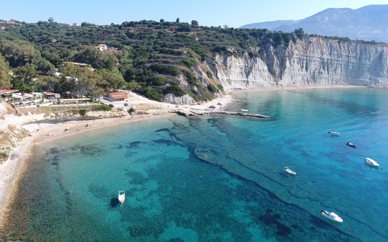 Villa Afroditi, Spartia, Kefalonia Livathos  Exteriér fotografie