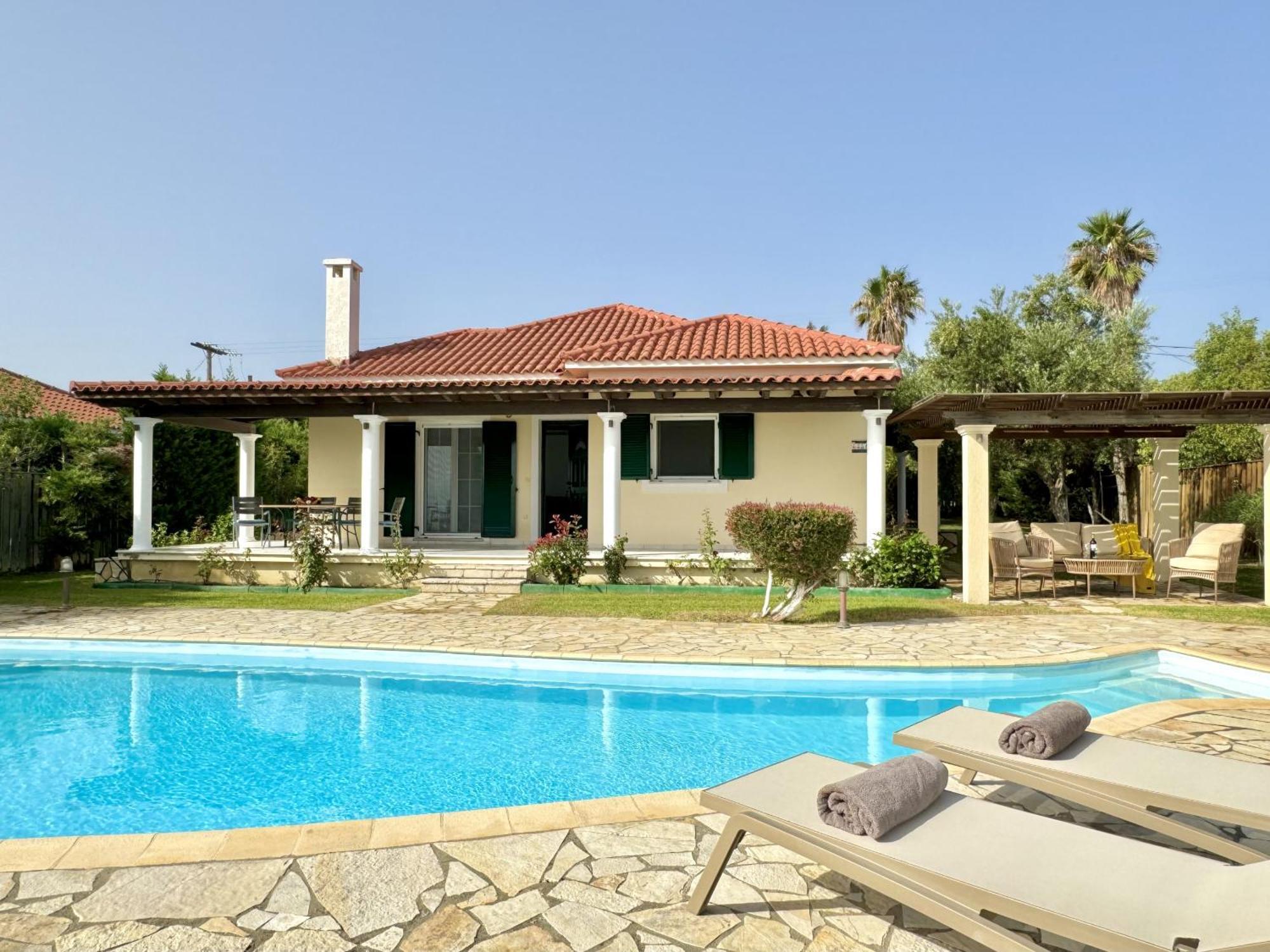 Villa Afroditi, Spartia, Kefalonia Livathos  Exteriér fotografie